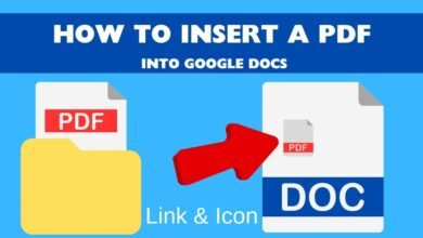 Can I Insert a PDF Into a Google Doc?