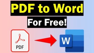 How to Make a PDF Into a Word Doc