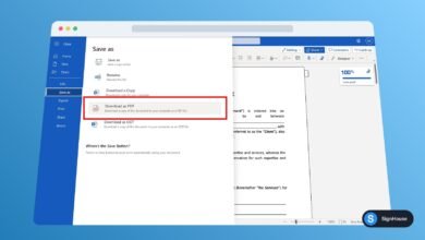 How to Make a Word Doc a PDF